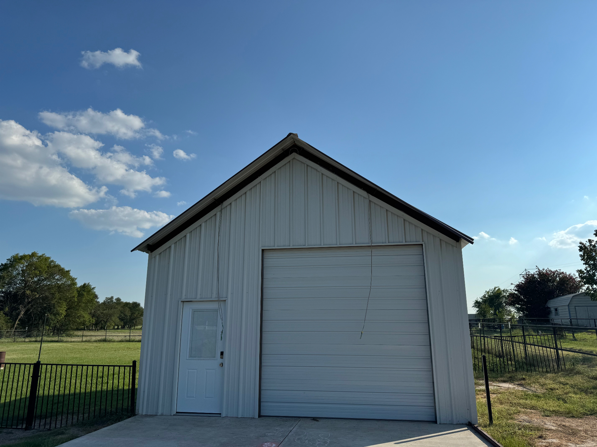 Completed Metal Barn