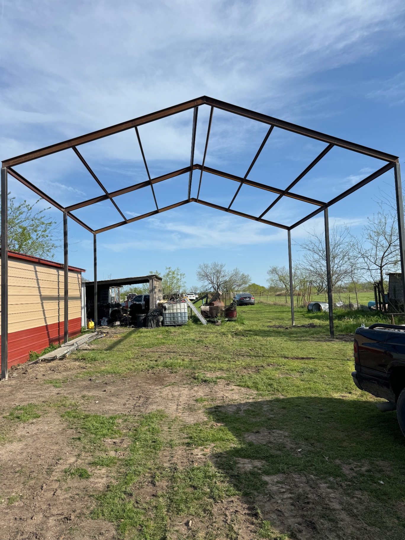 Gabled Steel Carport
