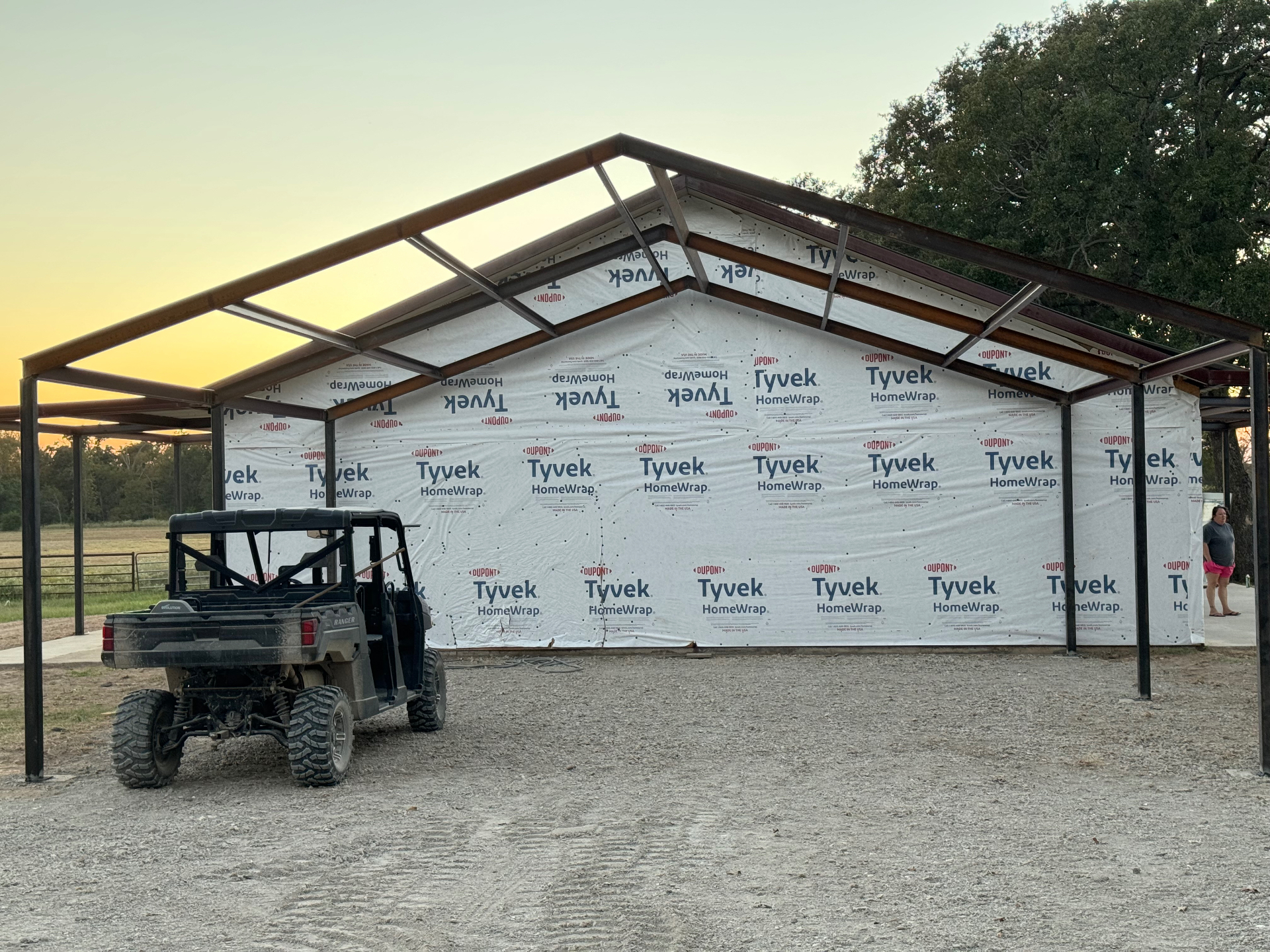 Open-Air Steel Pavilion