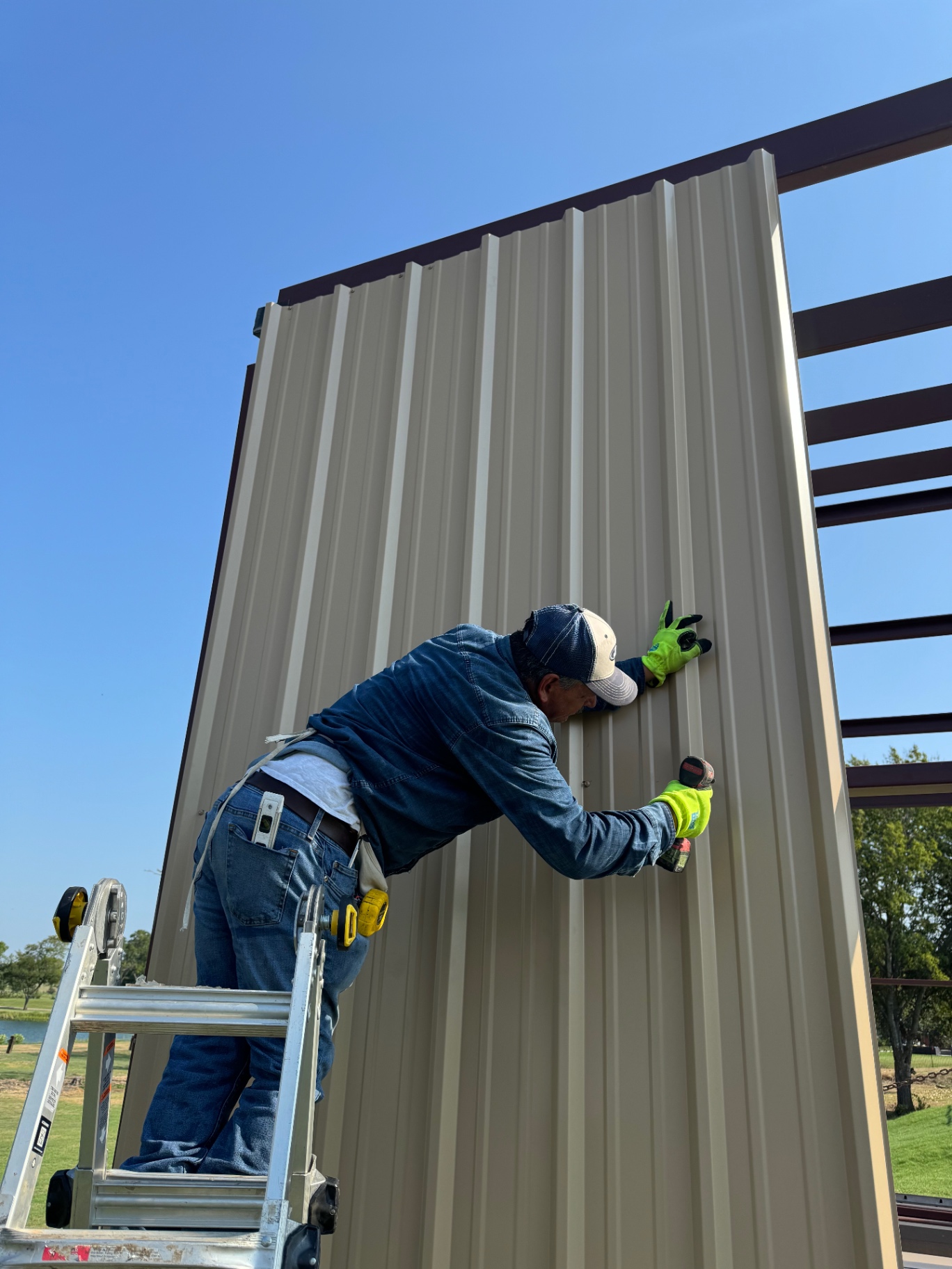 Metal Siding Install